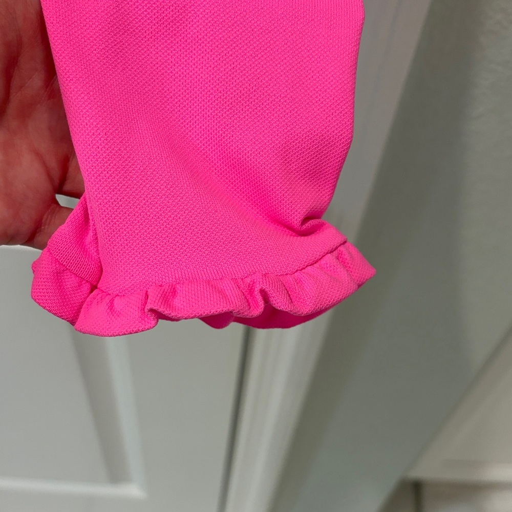 Lilly Pulitzer Hot Pink Long Sleeve Top - Picture 5 of 6